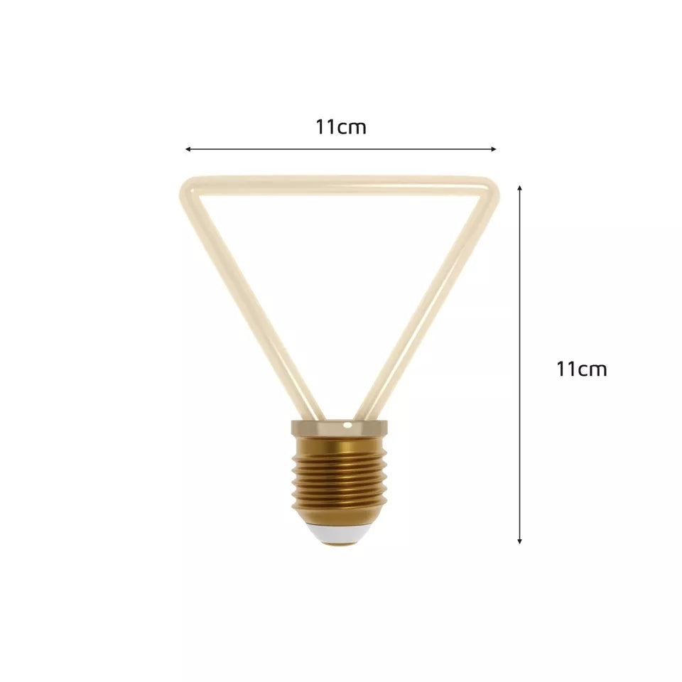 Decorative LED Filament Bulbs E27 – Heart, Star, Spiral, Christmas Tree & More - photo 8