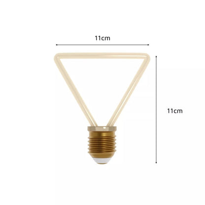 Decorative LED Filament Bulbs E27 – Heart, Star, Spiral, Christmas Tree & More - photo 8