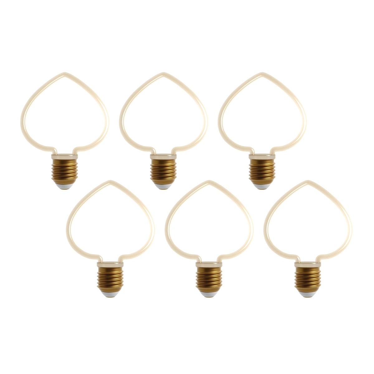 Decorative LED Filament Bulbs E27 – Heart, Star, Spiral, Christmas Tree & More - photo 49