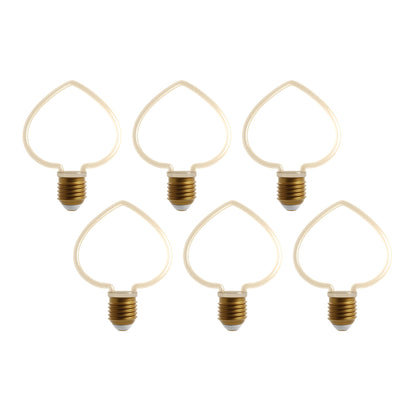 Decorative LED Filament Bulbs E27 – Heart, Star, Spiral, Christmas Tree & More - photo 49