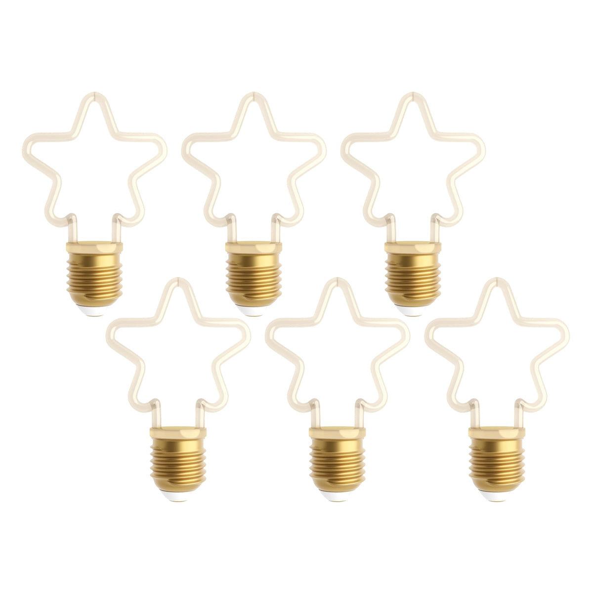 Decorative LED Filament Bulbs E27 – Heart, Star, Spiral, Christmas Tree & More - photo 50