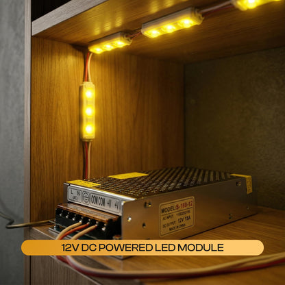 12V LED Sign Modules, Pack of 200 – Cool White, Green, Yellow & RGB - photo 15
