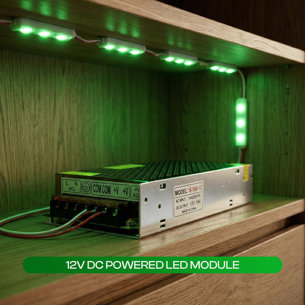 12V LED Sign Modules, Pack of 200 – Cool White, Green, Yellow & RGB - photo 8