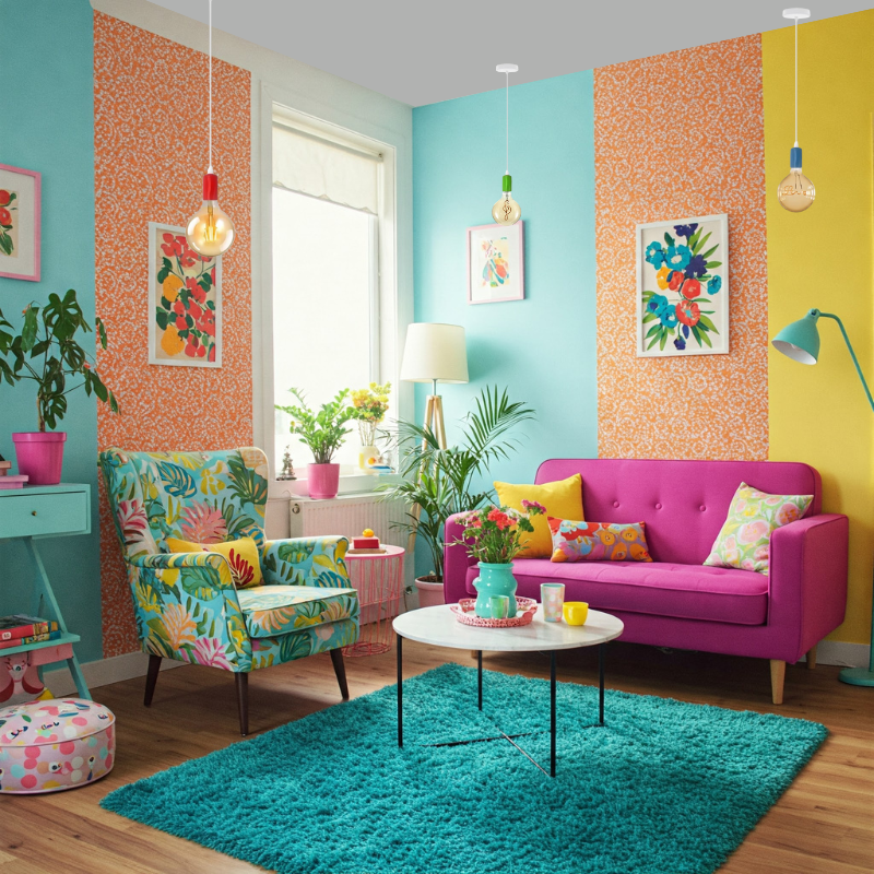 Colourful Silicone Pendant Light – Blue, Green, Red or Yellow, E27 - photo 7