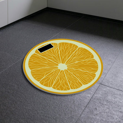 Citrus Slice Digital Bathroom Scale – Lemon or Orange, Assorted, 180 kg - photo 3