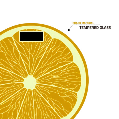 Citrus Slice Digital Bathroom Scale – Lemon or Orange, Assorted, 180 kg - photo 6