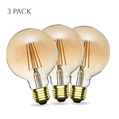 Dimmable G95 LED Filament Globe Bulb Amber – E27 & B22 - photo 18
