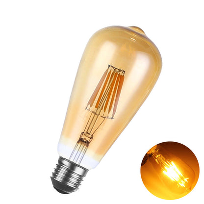 Dimmable ST64 LED Filament Bulb Amber – E27 & B22 - photo 15