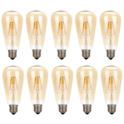 Dimmable ST64 LED Filament Bulb Amber – E27 & B22 - photo 18