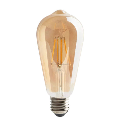 Dimmable ST64 LED Filament Bulb Amber – E27 & B22 - photo 20