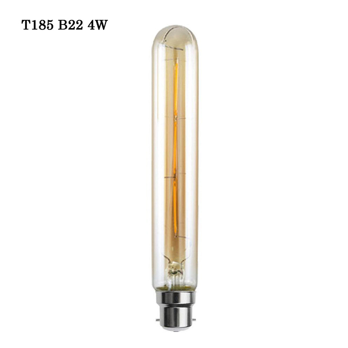 Dimmable T185 & T130 Tubular LED Filament Bulb Amber - photo 3