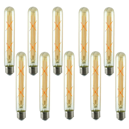Dimmable T185 & T130 Tubular LED Filament Bulb Amber - photo 19