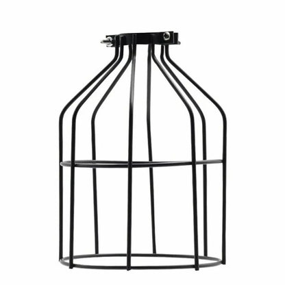 Wire Bulb Guard Cage Lamp Shade – Brushed Copper, 13 x 19 cm - photo 8