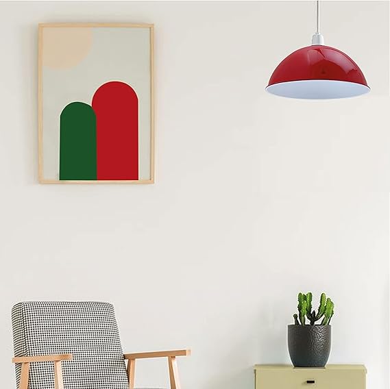 Dome Lamp Shade 40 cm – Easy Fit, 8 Colours - photo 7