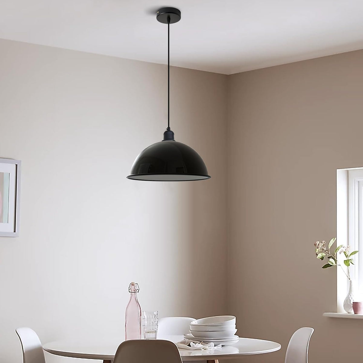 Dome Lamp Shade 40 cm – Easy Fit, 8 Colours - photo 11
