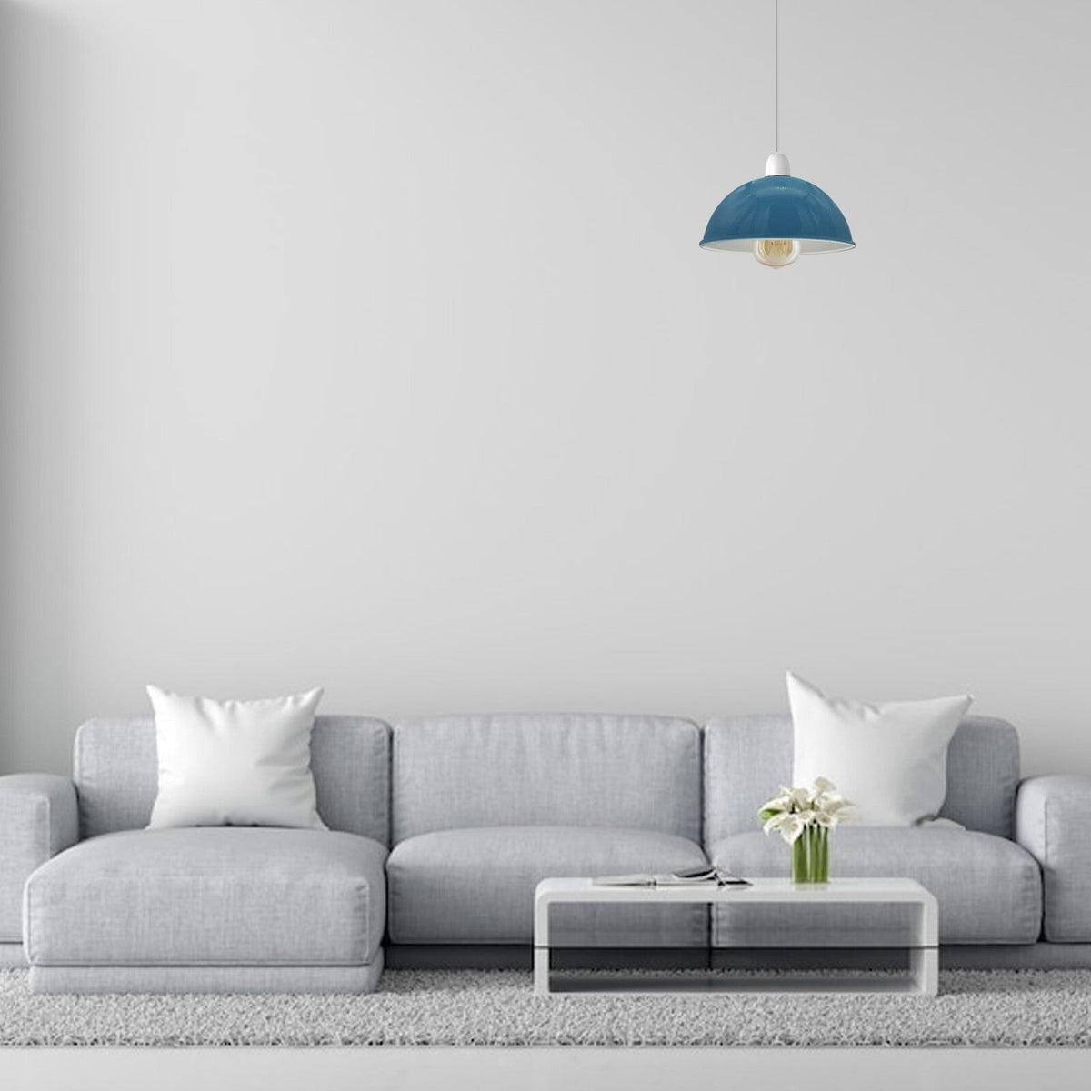Dome Lamp Shade 40 cm – Easy Fit, 8 Colours - photo 12