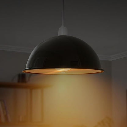 Dome Lamp Shade 40 cm – Easy Fit, 8 Colours