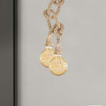 Double Hemp Rope Pendant Light – 2 Heads, Knotted Rope, E27