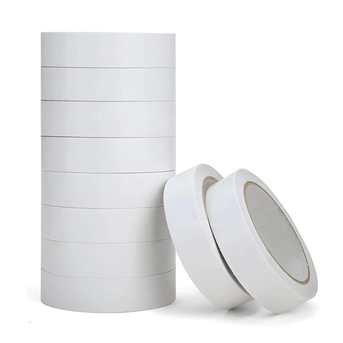 Double Sided Strong Mounting Foam Tape 18mm x 2m Multipurpose Adhesive Roll - Pack of 10