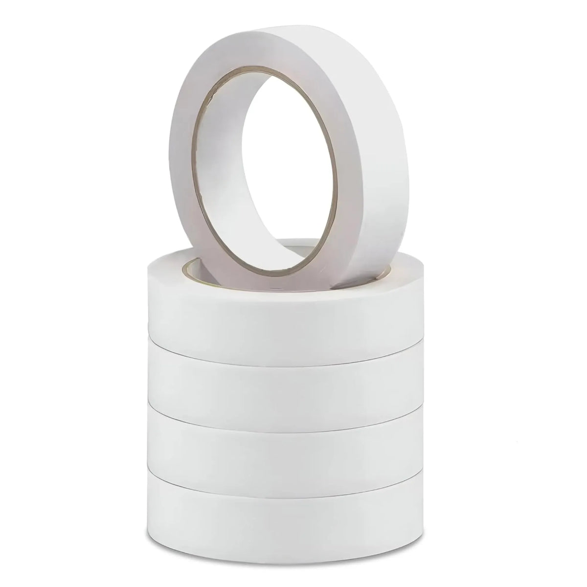Double Sided Strong Mounting Foam Tape 18mm x 2m Multipurpose Adhesive Roll - Pack of 5