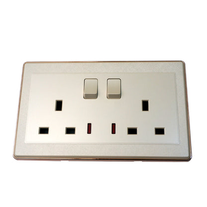 Double Wall Socket 13A 2 Gang UK - photo 3