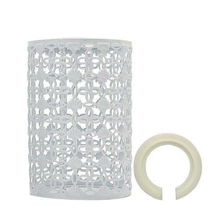 Filigree Drum Cage Lamp Shade – Easy Fit, 6 Finishes - photo 3