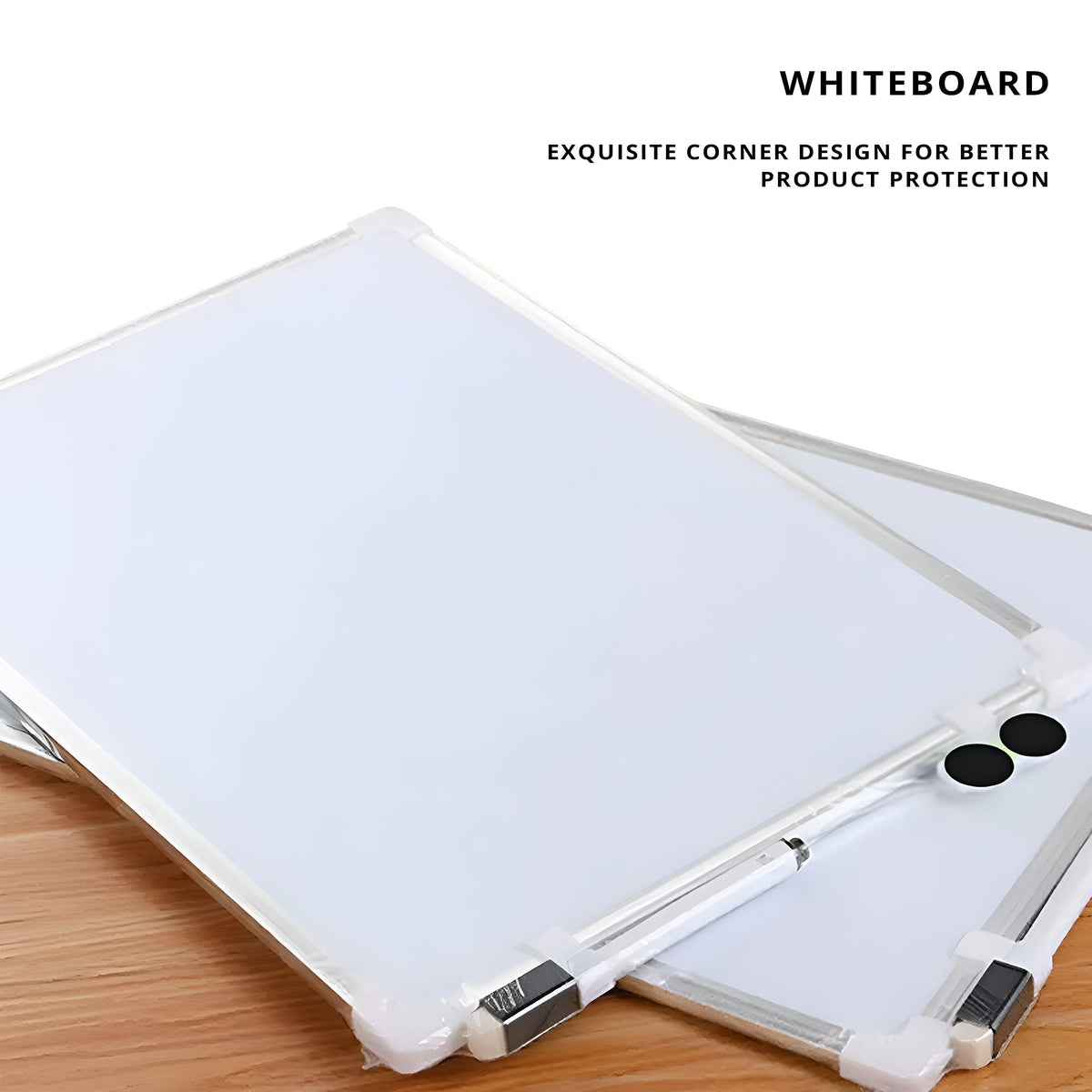 Magnetic Dry-Wipe Whiteboard 20 x 30 cm – Aluminium Frame - photo 2