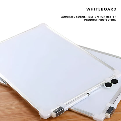 Magnetic Dry-Wipe Whiteboard 20 x 30 cm – Aluminium Frame - photo 2