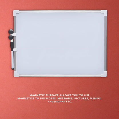 Magnetic Dry-Wipe Whiteboard 20 x 30 cm – Aluminium Frame - photo 3