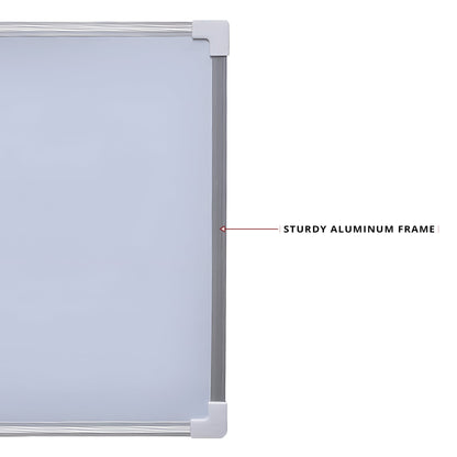 Magnetic Dry-Wipe Whiteboard 20 x 30 cm – Aluminium Frame - photo 4