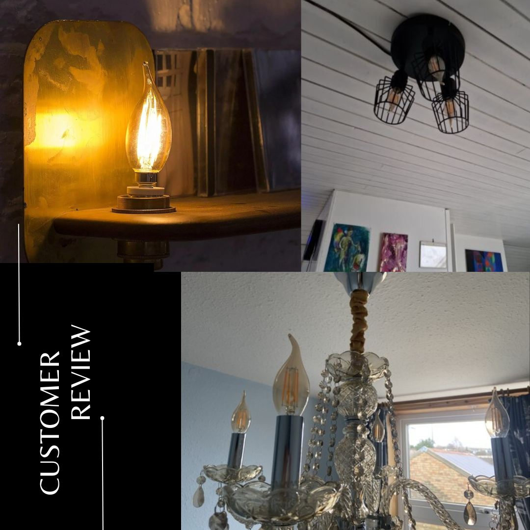 E14 C35 LED Candle Filament Bulb - photo 5