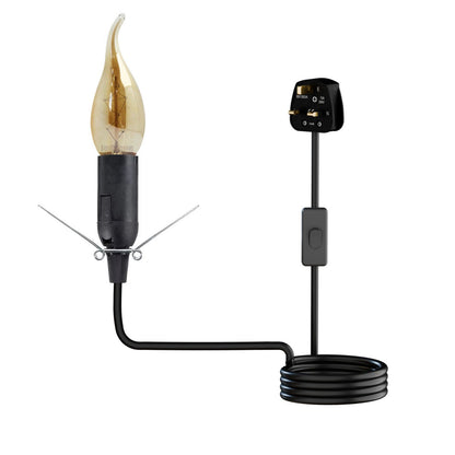 E14 salt lamp cord 2m with Switch - photo 5