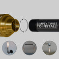 E27 Conduit Lamp Holder – 20 mm Thread, 5 Finishes