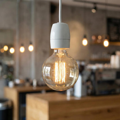 E27 Lamp Holders – White Heat-Resistant or Black Threaded - photo 8