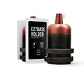 E27 Metal Lamp Holder with Cord Grip – Copper or Rose Gold, 60W - Copper, Single, Standard