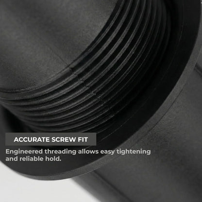 E27 Lampshade Retaining Ring – 40 mm, Black or White - photo 3