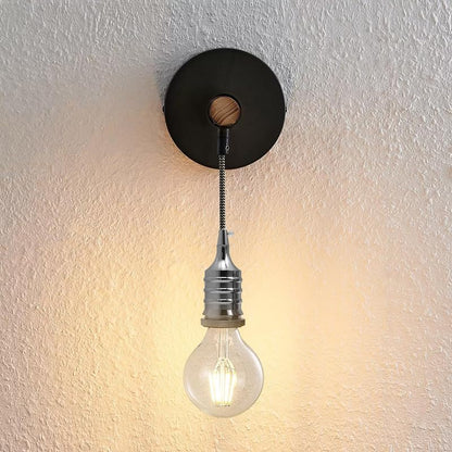 Ribbed E27 Lamp Holder – Vintage Metal, 6 Finishes - photo 4