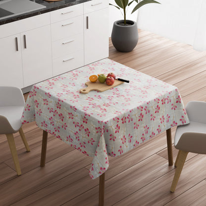 Floral Tablecloth – 4 Prints, Square or Rectangular, Wipe-Clean Polyester - photo 5