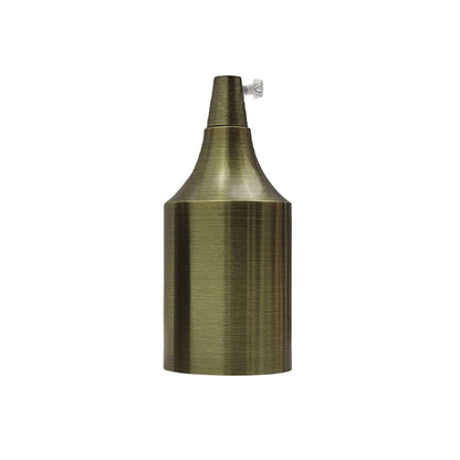 Bottle Shape E27 Lamp Holder – 8 Metal Finishes - photo 3