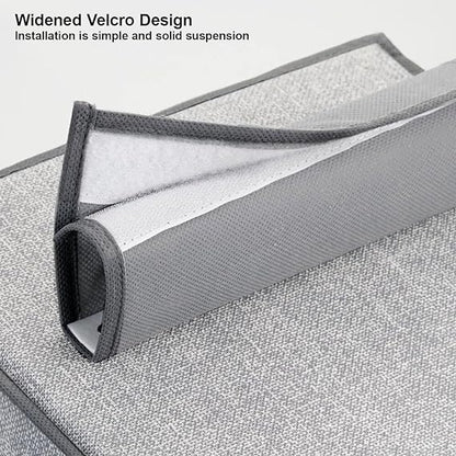 Hanging Wardrobe Organiser – 4 or 5 Shelves, Grey or Black, 1 or 2 Pack - photo 8
