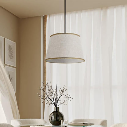 Fabric Lamp Shade 16-30 cm – Linen, Pleated or Cone, Easy Fit - photo 5