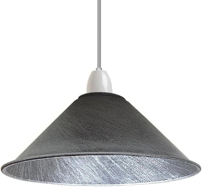 Flat Cone Lamp Shade 22 cm – Easy Fit, 28 Colours - photo 16