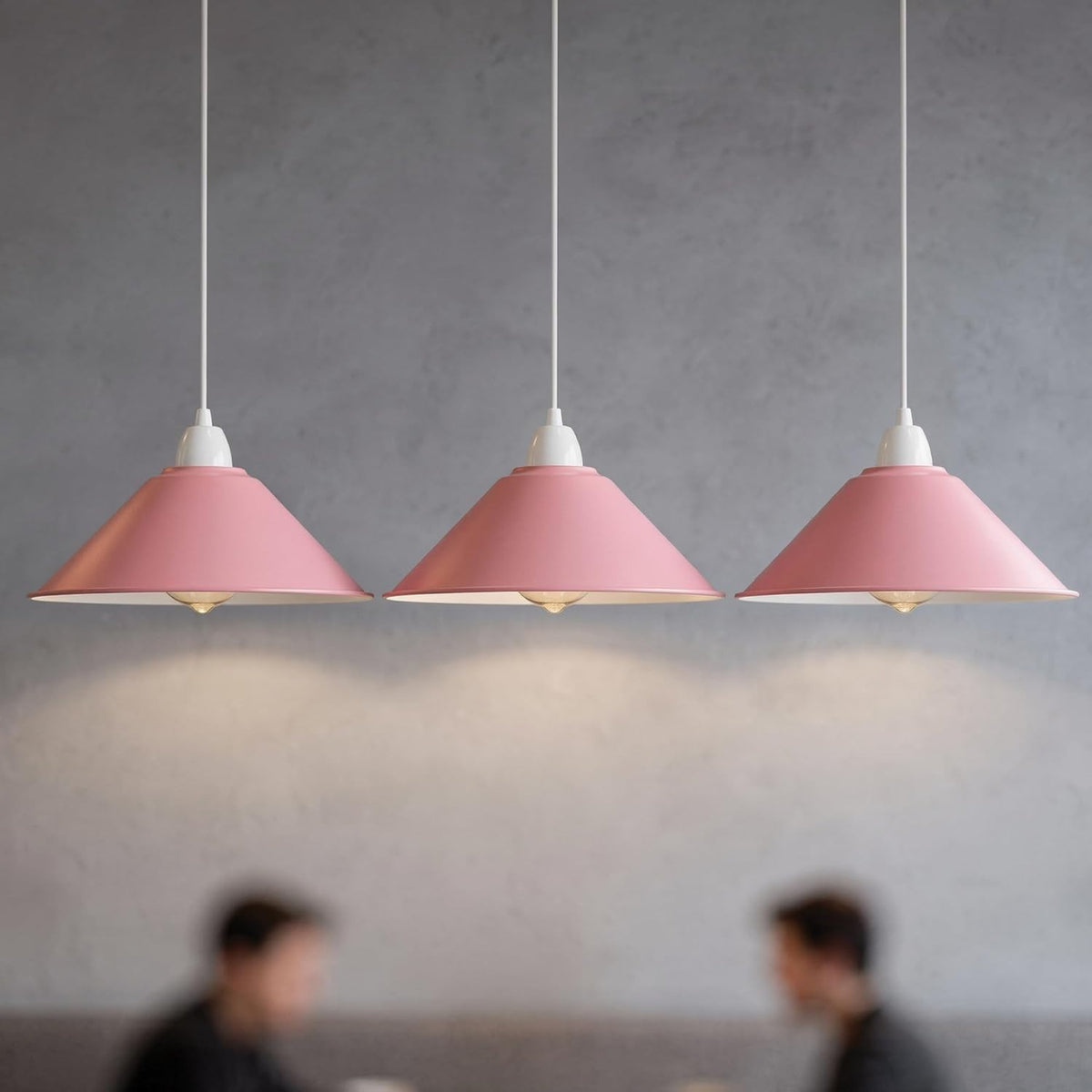 Flat Cone Lamp Shade 22 cm – Easy Fit, 28 Colours - photo 20