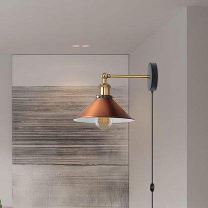 Flat Cone Lamp Shade 22 cm – Easy Fit, 28 Colours - photo 23