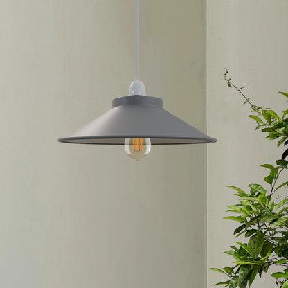 Flat Cone & Dome Lamp Shade – 25.5 or 32 cm, Easy Fit - photo 7