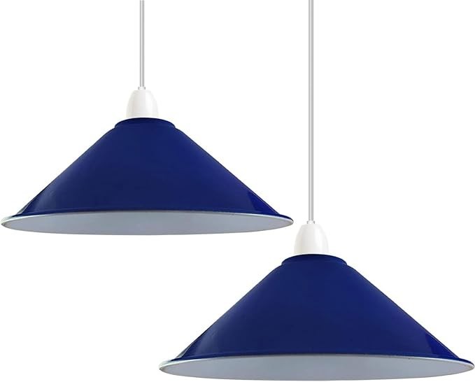 Flat Cone Lamp Shade 22 cm – Easy Fit, 28 Colours - photo 6