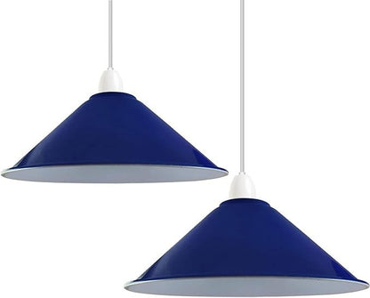 Flat Cone Lamp Shade 22 cm – Easy Fit, 28 Colours - photo 6