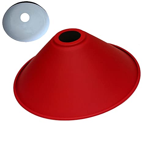 Flat Cone Lamp Shade 22 cm – Easy Fit, 28 Colours - photo 73