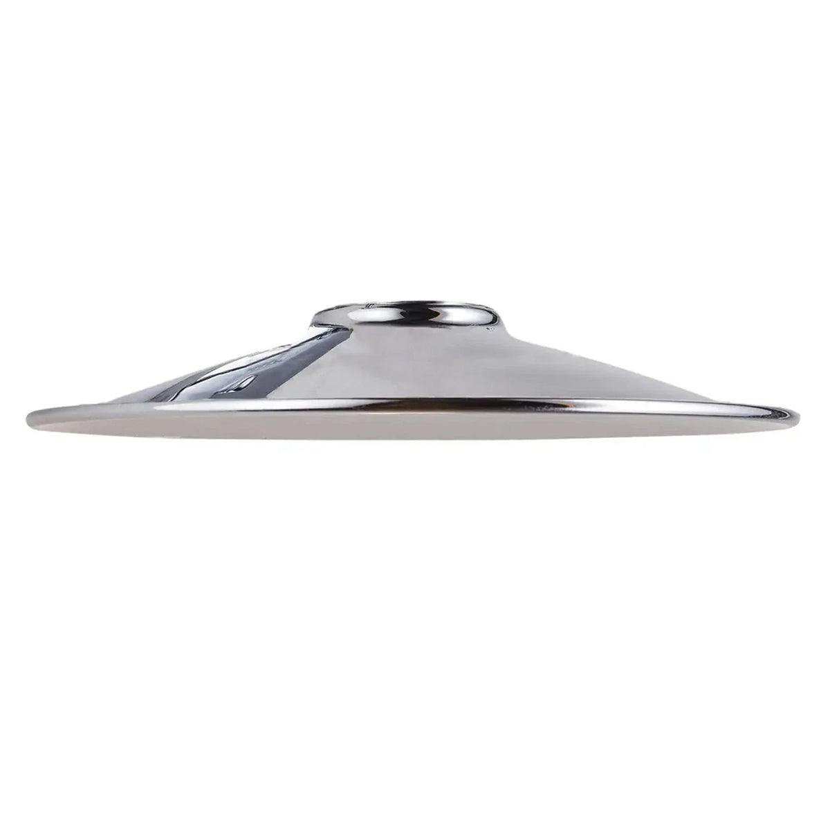 Flat Lamp Shade – 22 cm Metal Finishes or 40 cm Colours, Easy Fit - photo 26