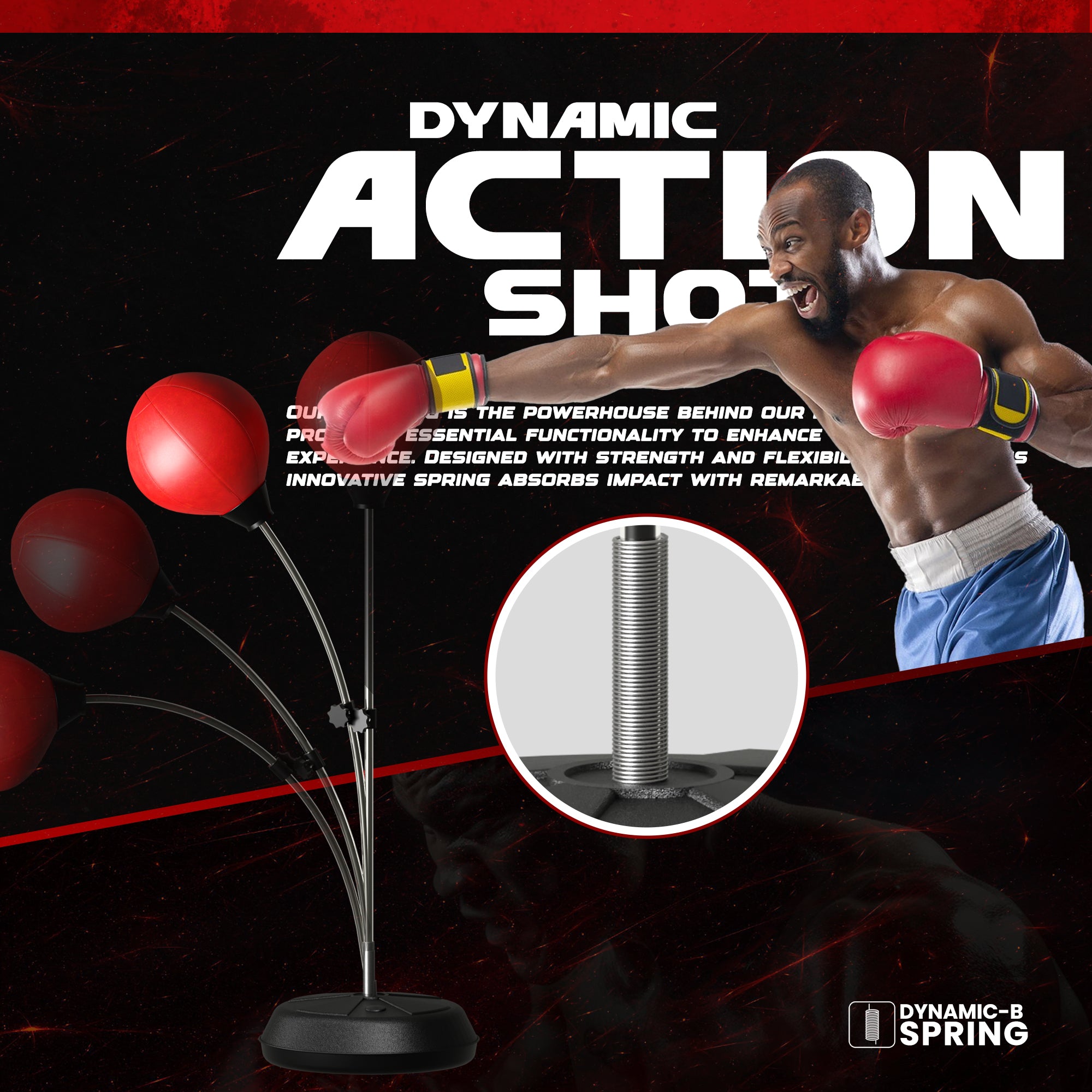 Boxing Punch Bag excellent Set Besbet